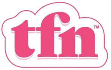 TFN Brownie logo displayed in website footer